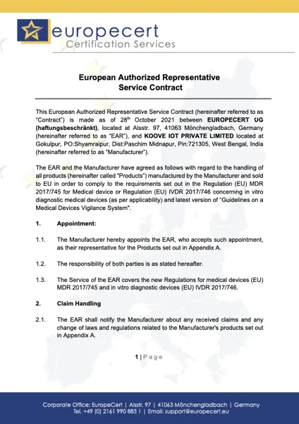 CE certificate