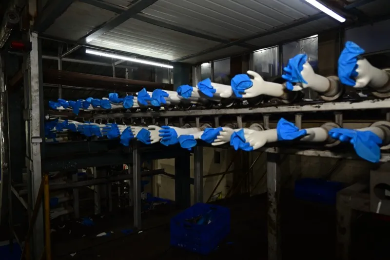 Automated Glove Stripping